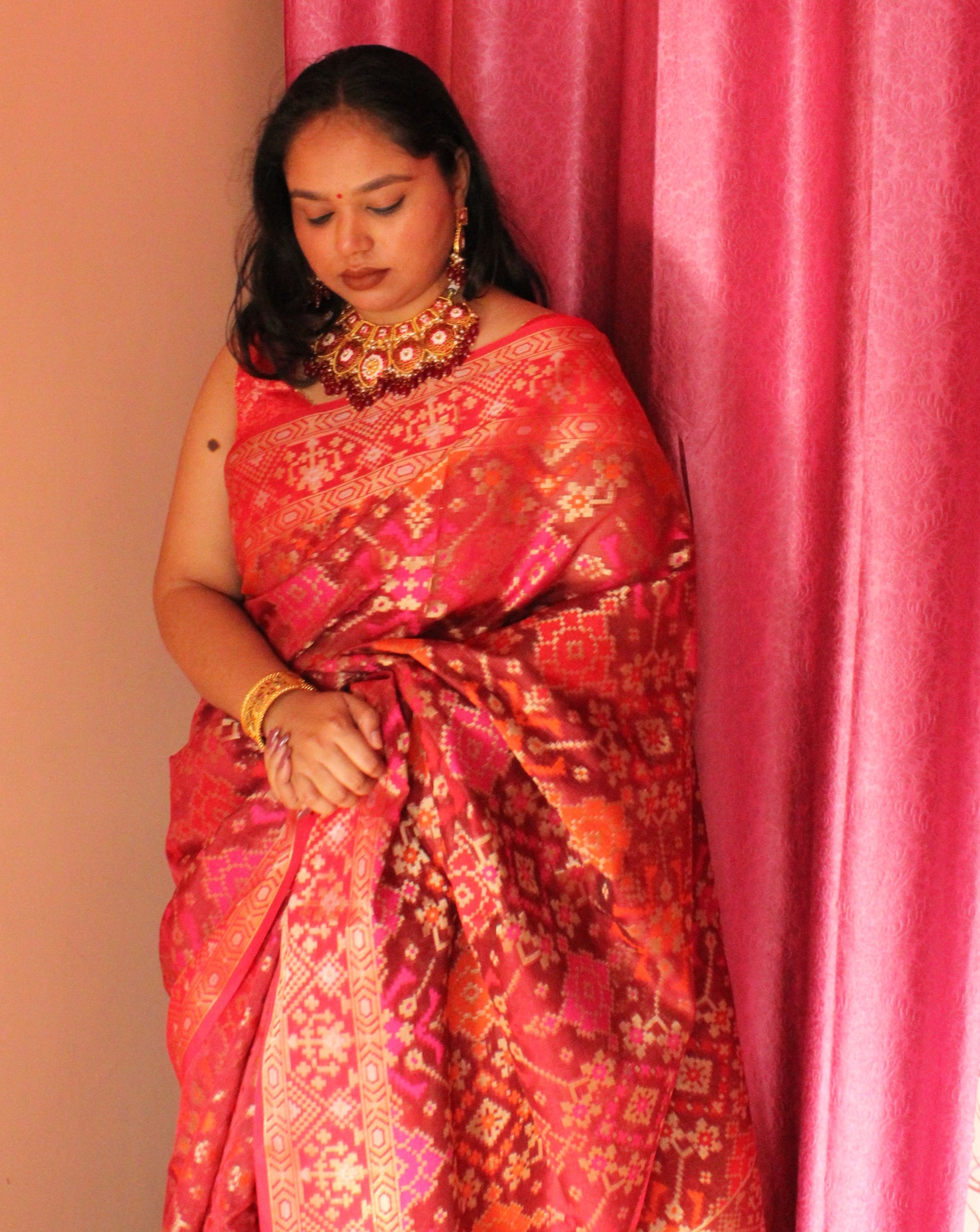 Devika Patola Saree