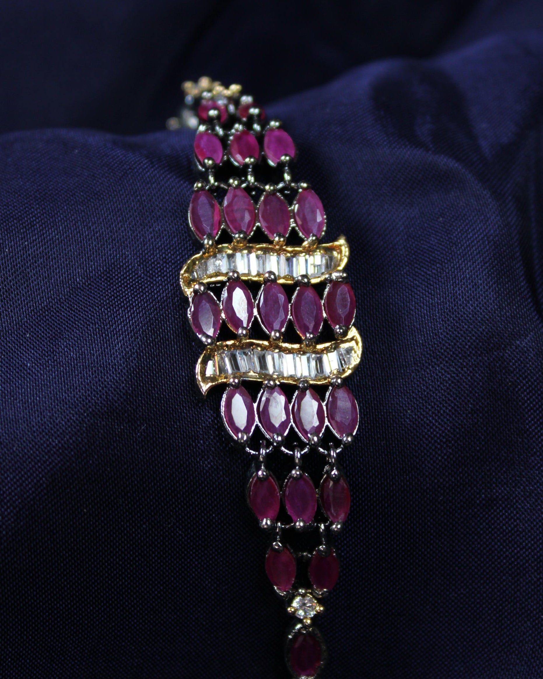 ruby gemstone bracelet 