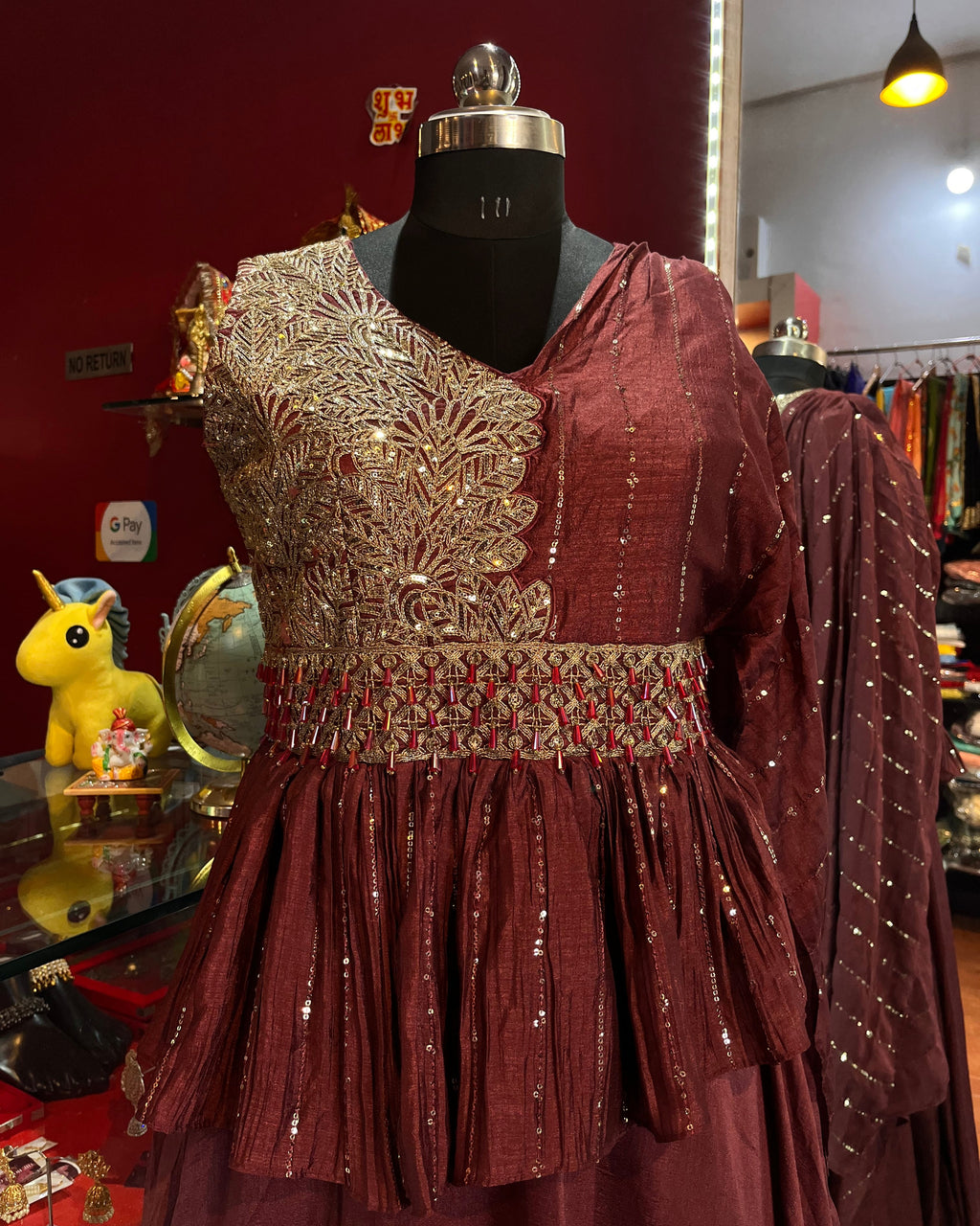 Nitya Drape Gown
