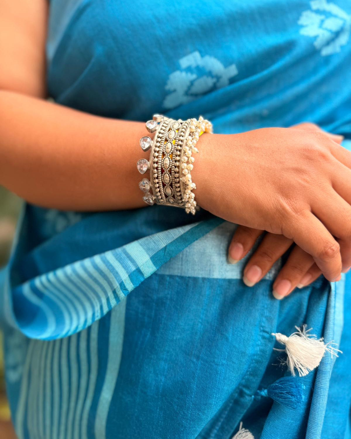 Kiara Mul Cotton Saree