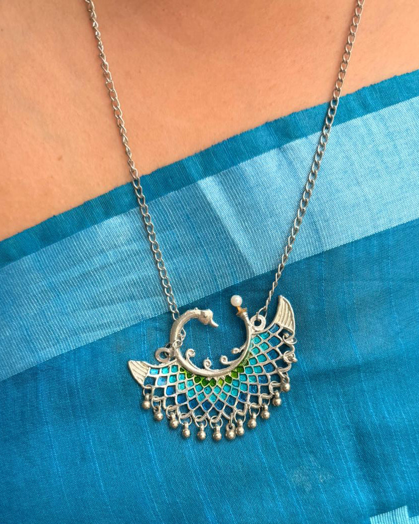 Peacock Necklace Set