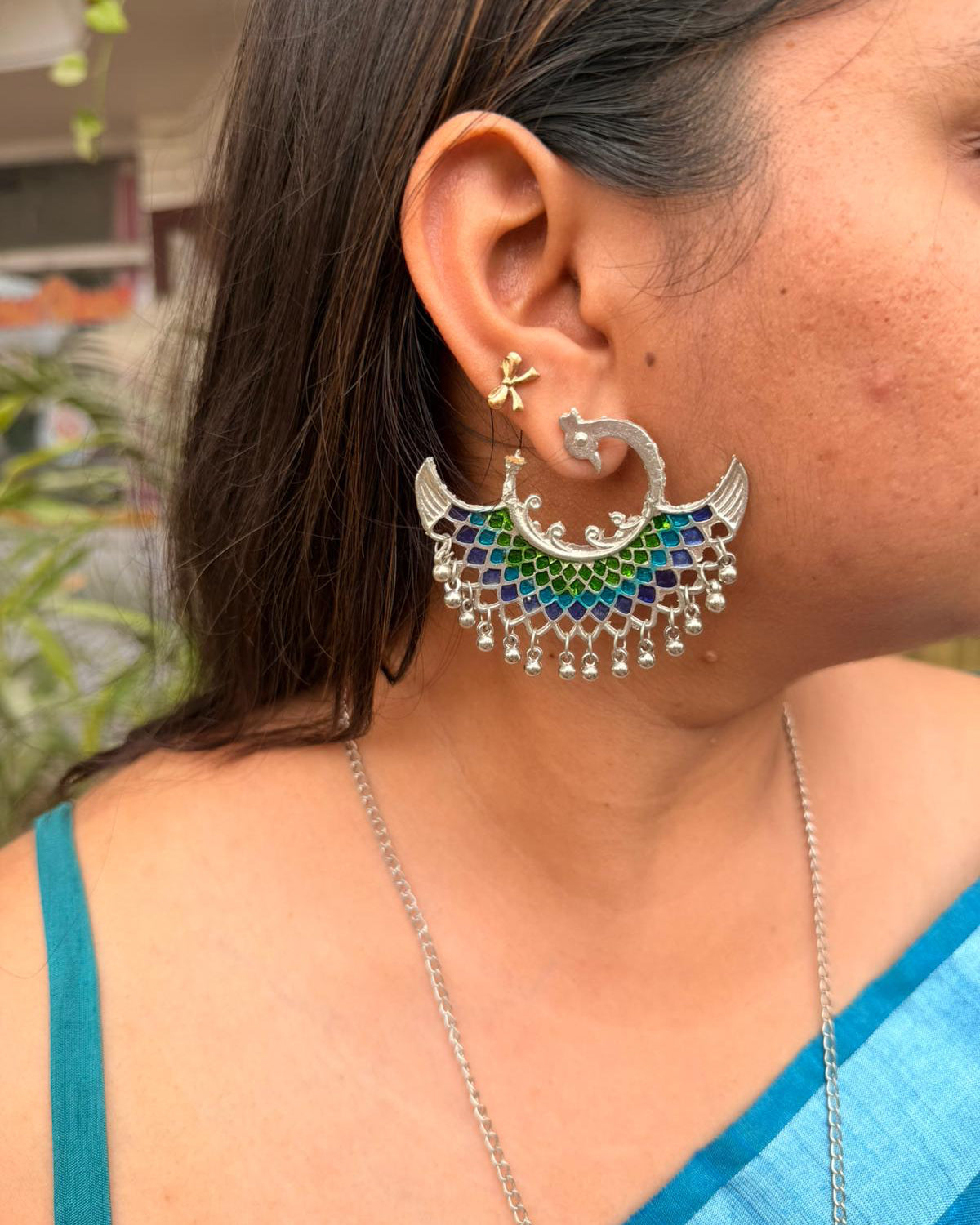 Peacock Necklace Set