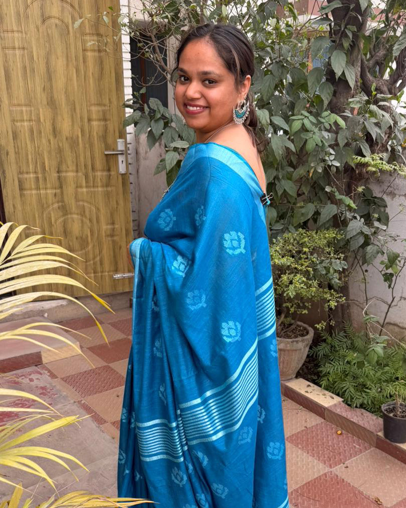 Kiara Mul Cotton Saree