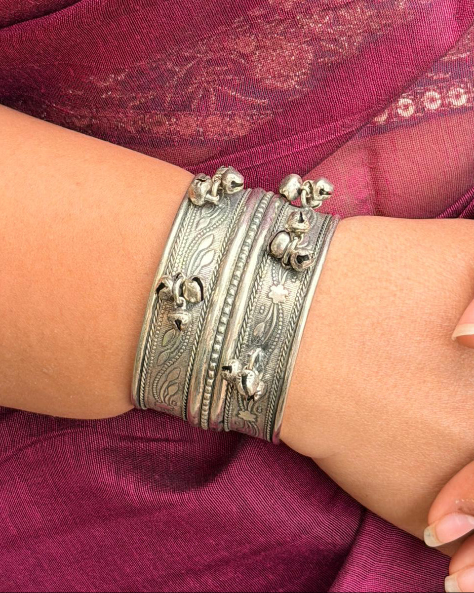 Ruhani German Silver Cuff